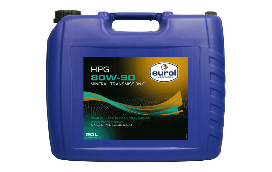 Aceite de caja de cambios Eurol HPG 80W-90 GL5 20L SIL