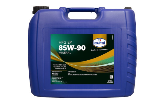Aceite para caja de cambios Eurol HPG EP SAE GL5 85W-90 20L