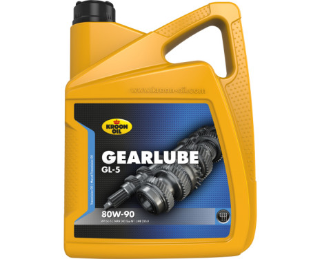 Aceite para caja de cambios Kroon-Oil Gearlube GL-5 80W-90 5L