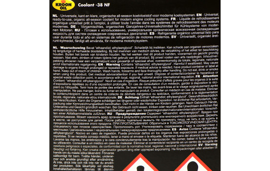 Refrigerante Kroon-Oil Organic NF -38°C 5L, Imagen 3