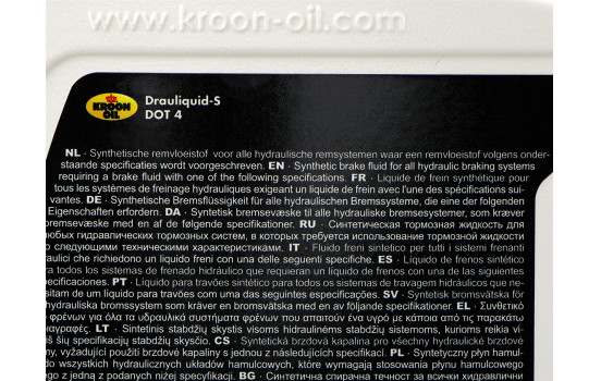 Líquido de frenos Kroon-Oil DOT 4 LV 1L, Imagen 2