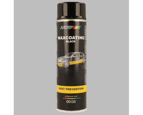 Recubrimiento de cera Motip 500 ml - negro