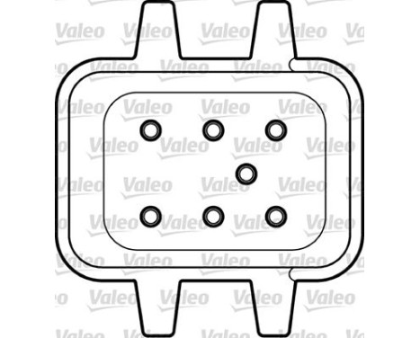 Fönsterhiss 850610 Valeo