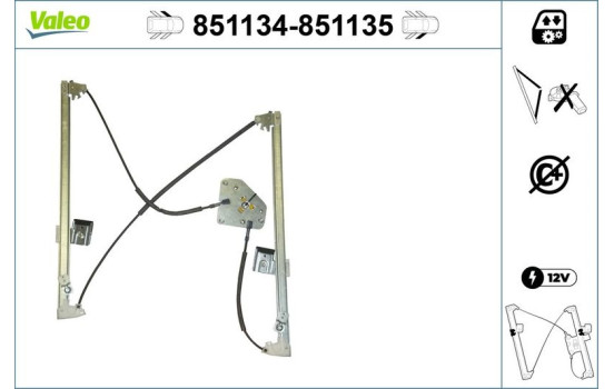Fönsterhiss 851135 Valeo, bild 2