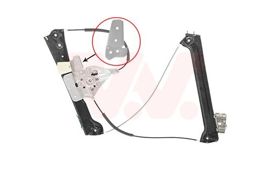 fönstermotor-motor l 2d 0660263 Van Wezel