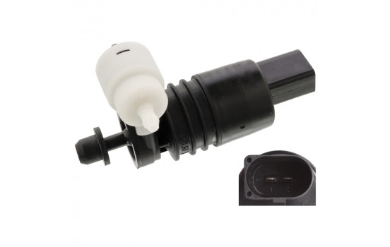 Spolvätskepump, fönster 105954 FEBI