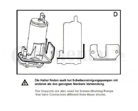 Spolvätskepump, fönster, bild 2