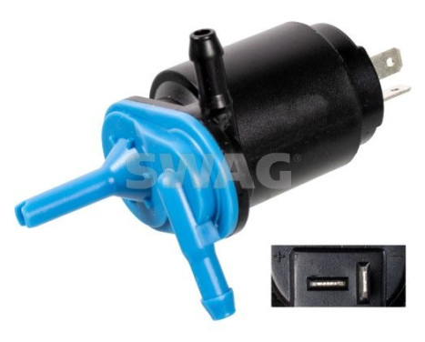 Vindrutespolarpump
