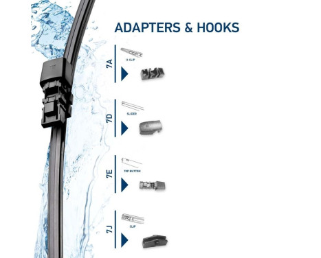 Bakre vindrutetorkare 9XW 358 179-161 Hella, bild 6