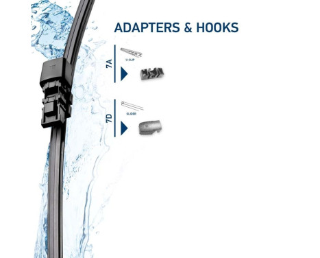 Bakre vindrutetorkare 9XW 358 179-181 Hella, bild 6