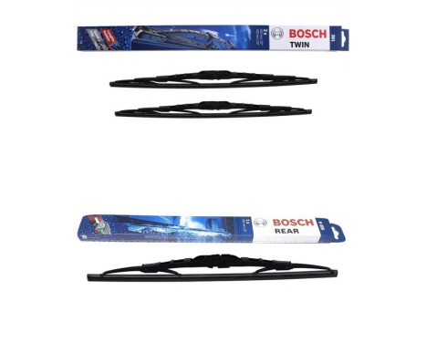 Bosch torkarblad värdepaket 361 + H400