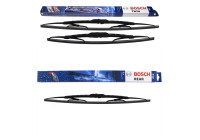 Bosch torkarblad värdepaket 531 + H500