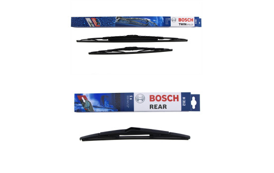 Bosch torkarblad värdepaket 604S + H312