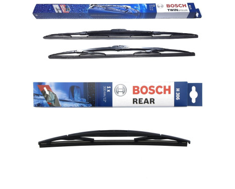 Bosch torkarblad värdepaket 611S + H306