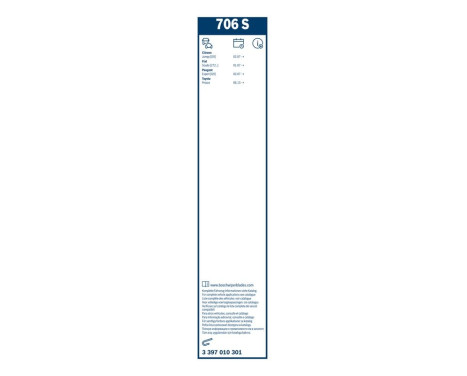 Bosch torkarblad värdepaket 706S + H412, bild 11