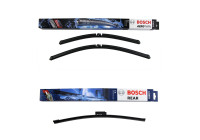 Bosch torkarblad värdepaket A072S + A340H