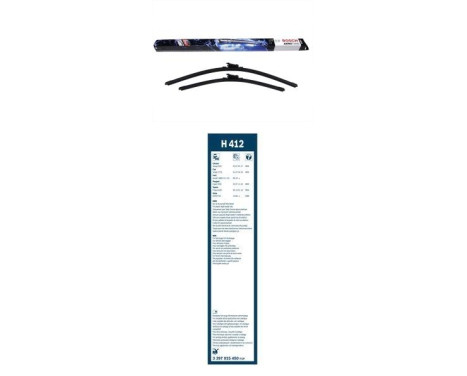 Bosch torkarblad värdepaket A088S + H412