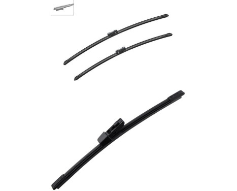 Bosch torkarblad värdepaket A100S + A381H