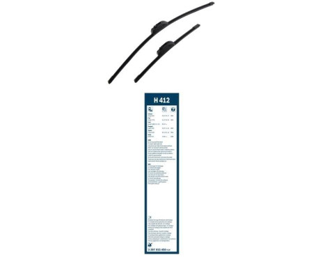 Bosch torkarblad värdepaket A213S + H412