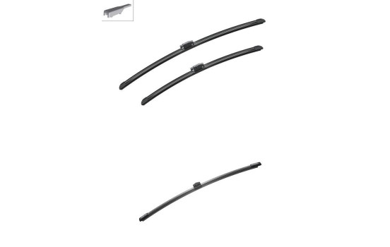 Bosch torkarblad värdepaket A494S + A332H