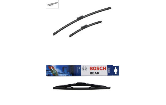 Bosch torkarblad värdepaket A519S + H282