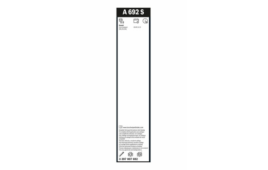 Bosch torkarblad värdepaket A692S + H301, bild 25