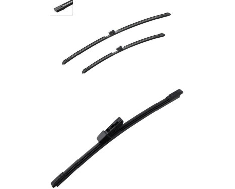 Bosch torkarblad värdepaket A727S + A402H