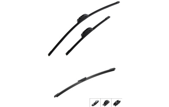 Bosch torkarblad värdepaket A843S + AM30H