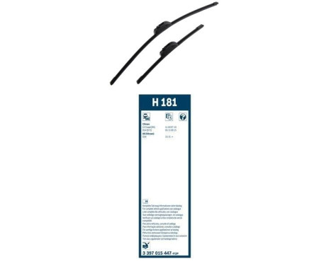 Bosch torkarblad värdepaket A965S + H181