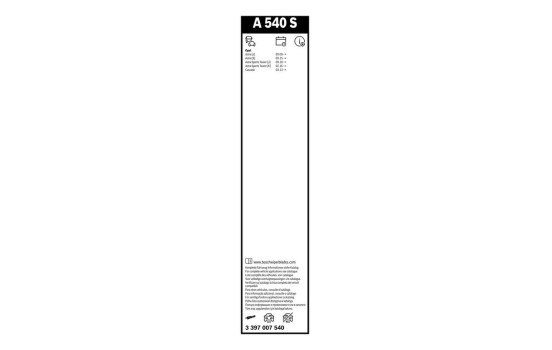 Bosch torkarblad värdepaket AM540S + H311, bild 15