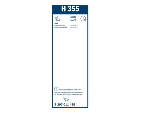 Bosch torkarblad värdepaket AR450S + H355, bild 22