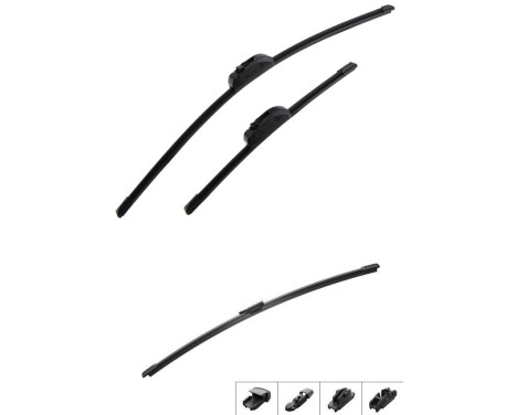 Bosch torkarblad värdepaket fram + bak