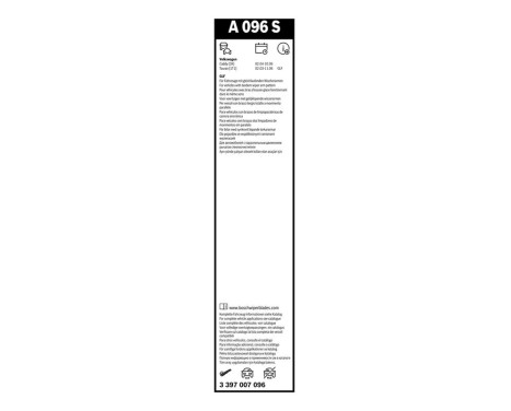 Bosch torkarblad värdepaket fram + bak, bild 15