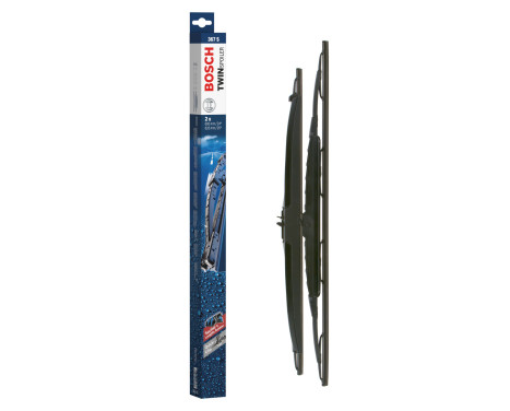 Bosch torkare Twin 367S - Längd: 600/625 mm - set med främre torkarblad