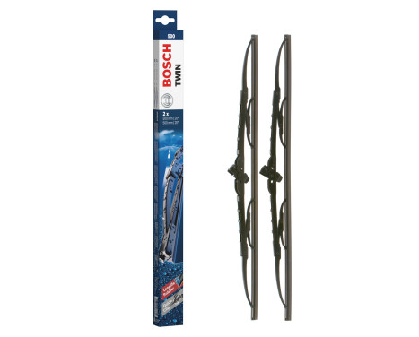 Bosch torkare Twin 500 - Längd: 500/500 mm - set torkarblad för