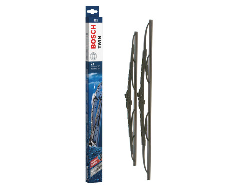 Bosch torkare Twin 502 - Längd: 500/450 mm - set torkarblad för