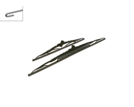Bosch torkare Twin 601S - Längd: 600/400 mm - set torkarblad för, bild 5