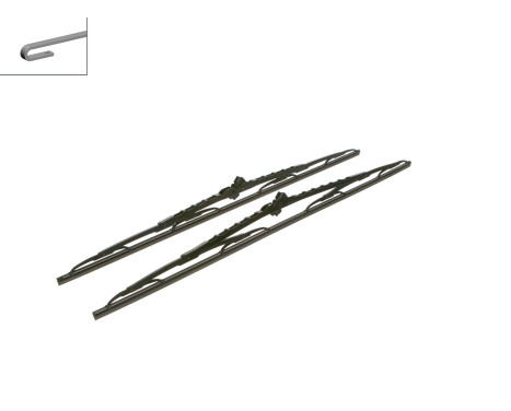 Bosch torkare Twin 702 - Längd: 700/650 mm - set torkarblad för, bild 4