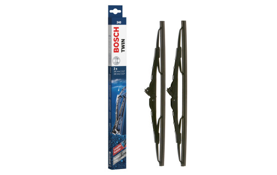 Bosch Twin 340 torkarblad - Längd: 340/340 mm - uppsättning torkarblad fram