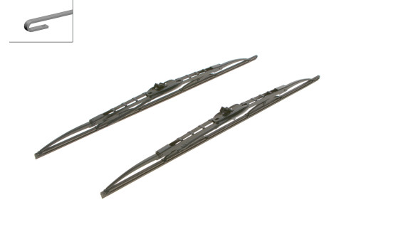 Bosch Twin 405 torkarblad - Längd: 550/550 mm - uppsättning torkarblad fram, bild 4