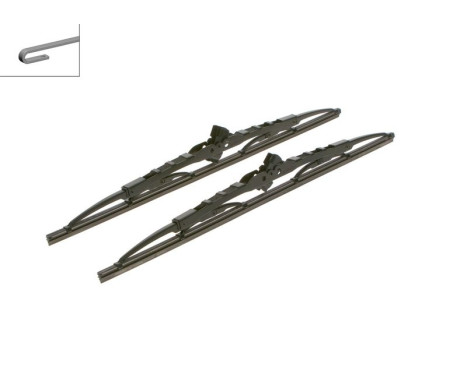 Bosch Twin 420 torkarblad - Längd: 425/425 mm - uppsättning torkarblad fram, bild 5