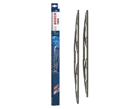 Bosch Twin 539 torkarblad - Längd: 650/550 mm - uppsättning torkarblad fram