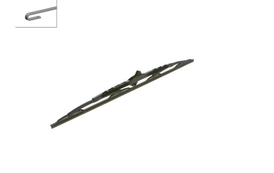 Bosch Twin 600 torkarblad - Längd: 600 mm - enkelt torkarblad fram, bild 4