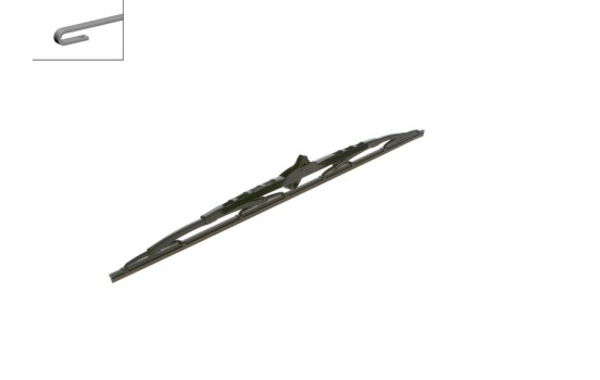 Bosch Twin 600 torkarblad - Längd: 600 mm - enkelt torkarblad fram, bild 5