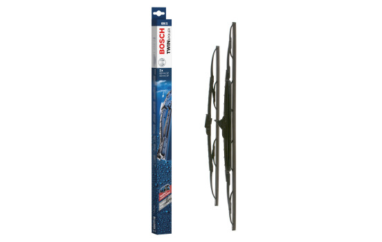 Bosch Twin 606S torkarblad - Längd: 600/500 mm - uppsättning torkarblad fram