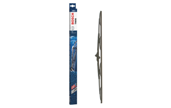 Bosch Twin 650U torkarblad - Längd: 650 mm - enkelt torkarblad fram