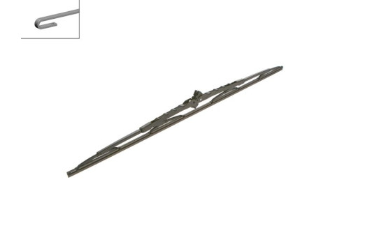 Bosch Twin 650U torkarblad - Längd: 650 mm - enkelt torkarblad fram, bild 5