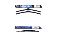 Bosch vindrutetorkarblad värdepaket AR450S + 400U