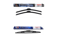 Bosch vindrutetorkarblad värdepaket AR500S + 400U