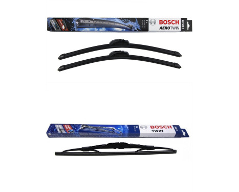 Bosch vindrutetorkarblad värdepaket AR500S + 400U